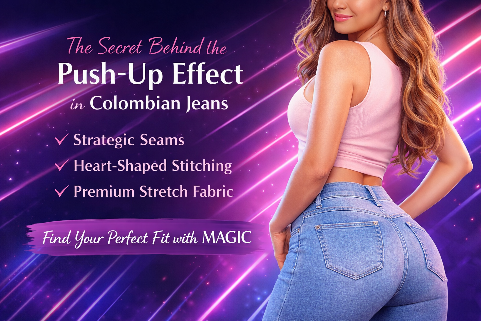 The Secret Behind the Push-Up Effect in Colombian Jeans