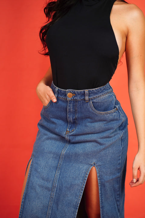 Butt Lift Skirt Jeans Stage - 22423301
