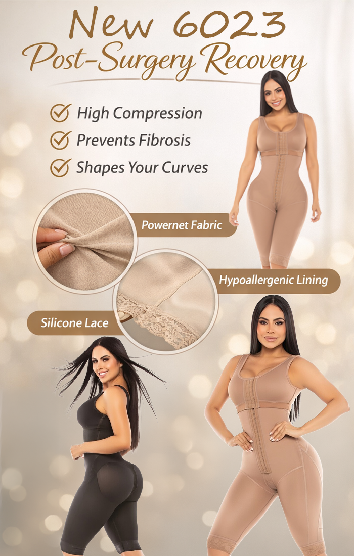 6023 Post-surgery recovery garment colombian shapewear