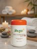 Tarro de Magic Gel Corporal de Guaraná, gel anticelulítico y reafirmante de 500ml para masajes reductores, libre de parabenos.